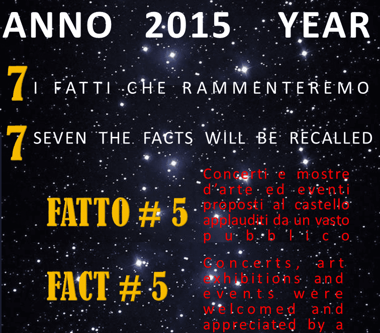 ANNO 2015 A CASTELLO DI GABBIANO (5° puntata) - 1